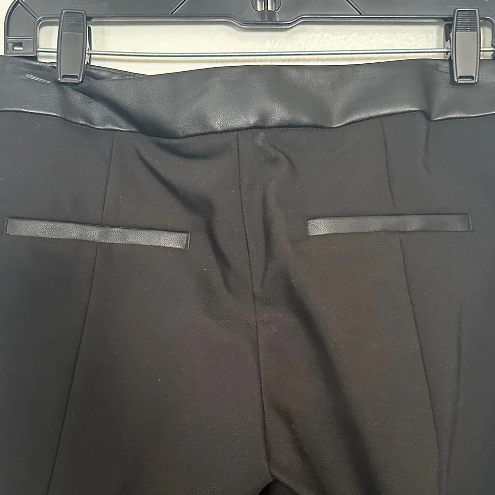 Express Black and White Plaid Pants - Picture 5 of 7